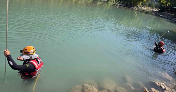 Alara Çayı’nda kaybolan genci arama çalışmaları 4. gününde devam ediyor