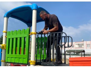 Akdeniz’de parklar yaz sezonuna hazırlanıyor