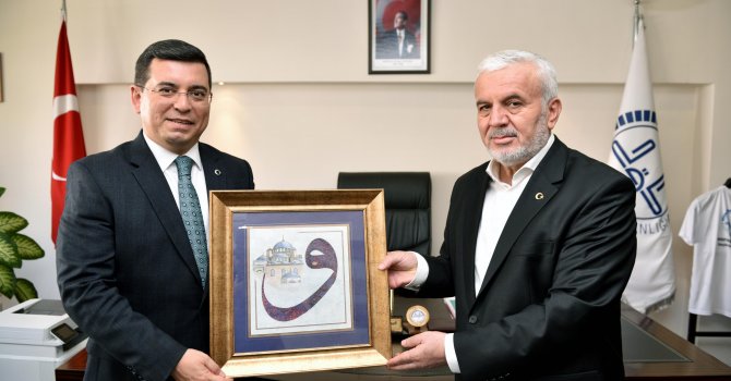 Tütüncü’den müftülere ‘hafta’ ziyareti