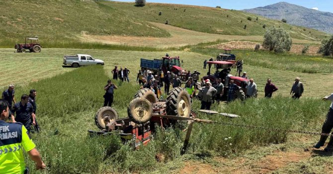 Adana’da traktör kazası: 1 ölü