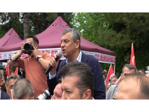 CHP Grup Başkanı Özgür Özel Burdur’da