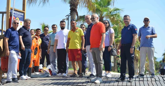 Kumluca’da yüzme alanlarında denetim