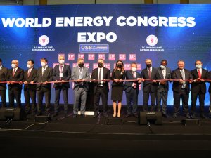 Başkan Böcek Enerji Fuarı’nın açılışına katıldı