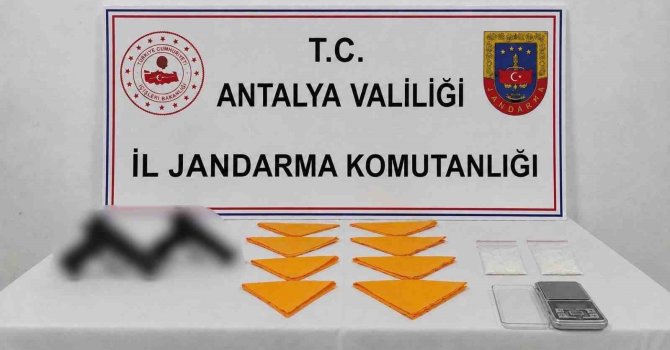 Antalya’da uyuşturucu operasyonunda 1 şüpheli tutuklandı