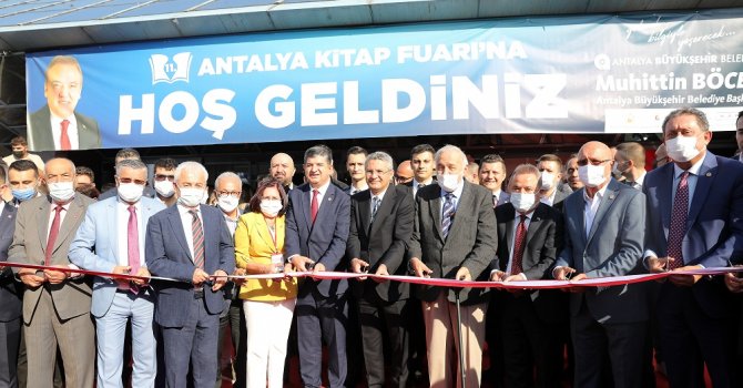 11. Antalya Kitap Fuarı açıldı