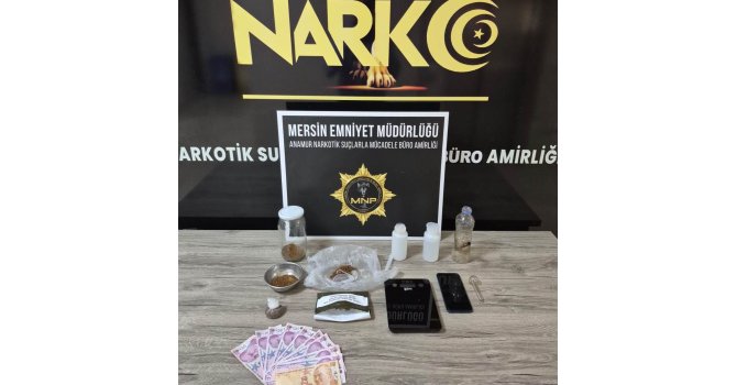 Anamur’da uyuşturucu operasyonu: 1 şüpheli tutuklandı