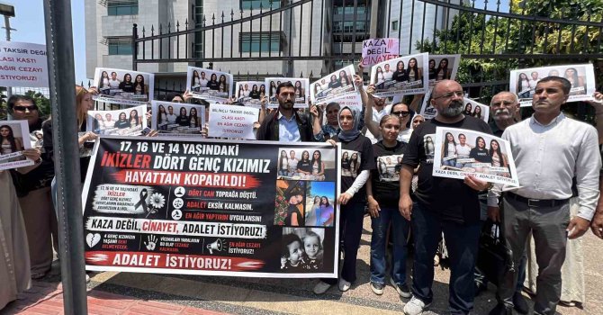 Mersin’de ikiz kardeşler ile iki kuzenin öldüğü kazanın sanığı hakim karşısına çıktı