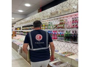 Mersin’de haziran ayında 93 bin ürün denetlendi