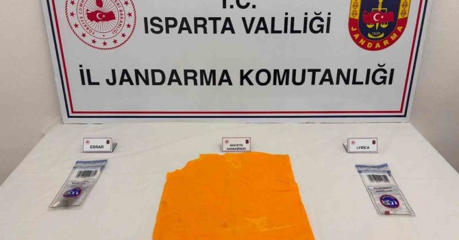 Isparta’da 10 bin kullanımlık sentetik uyuşturucu ele geçirildi: 1 tutuklama