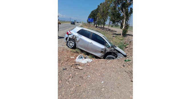 Kumlu’da trafik kazası: 1 yaralı