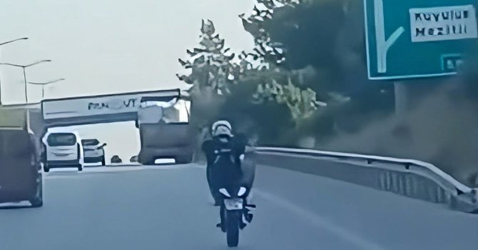 Mersin’de tek teker şov pahalıya patladı: 46 bin TL ceza kesildi
