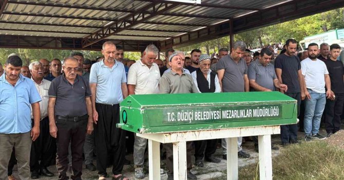 Osmaniye’de iş kazasında hayatını kaybeden stajyer öğrenci gözyaşlarıyla defnedildi