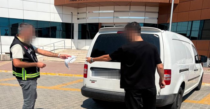 Mersin’de trafikte kavga eden iki sürücüye 362 bin lira ceza