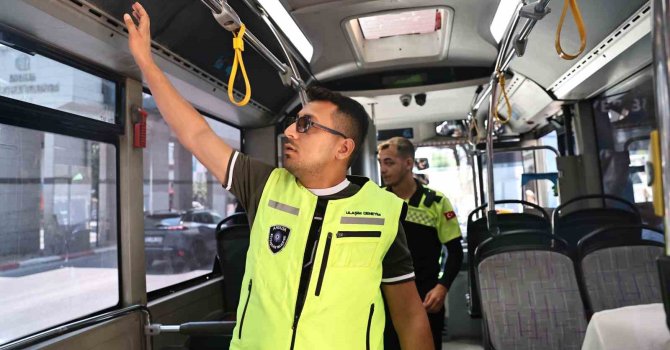 Büyükşehir’den toplu ulaşımda klima denetimi