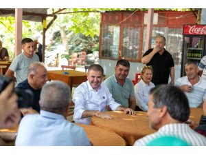 Mezitli’de kırsal mahallelere hizmet mesaisi