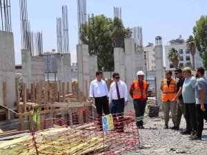 Arsuz’da anaokulu inşaatlarında çalışmalar sürüyor