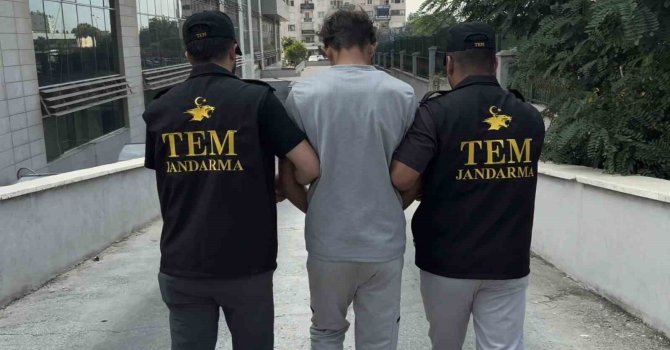 Mersin’de terör operasyonunda yakalanan şüpheli tutuklandı