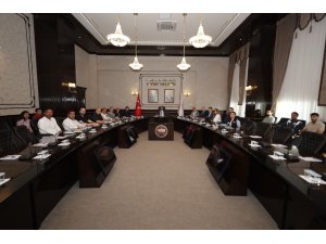 Vali Masatlı başkanlığında Antakya tarihi kent merkezi toplantısı gerçekleştirildi