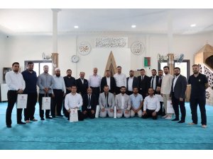 Hatay’da ezanı güzel okuma ve etkili hutbe sunumu yarışmasının il finali yapıldı