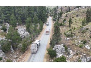 Gülnar’da yarım asırlık yol sorunu çözüldü