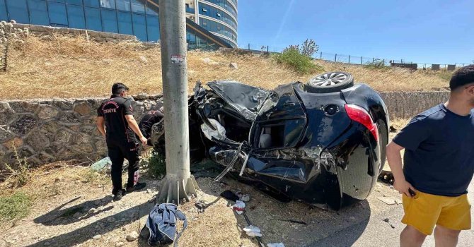 Kahramanmaraş’ta trafik kazası: 2 ağır yaralı