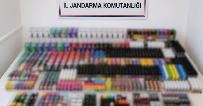 Antalya’da kaçak elektronik sigara operasyonu