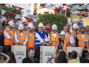 Mersin’de dev kavşak projesinin temeli atıldı