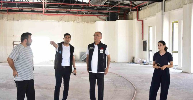 Başkan Yapar, Antakya’daki yatırımları inceledi