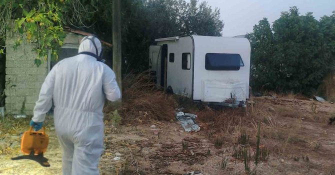 Kaldığı karavanda ölü olarak bulundu