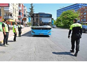Büyükşehir ekipleri toplu taşımada klima denetimini yoğunlaştırdı