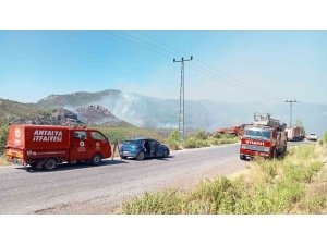 Büyükşehir itfaiyesi Antalya’nın dört bir yanında görev başında