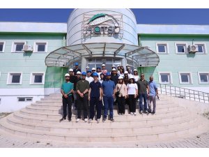 Stajyer öğrenciler, yaşam kaynağı suyun yolculuğunu yerinde inceledi