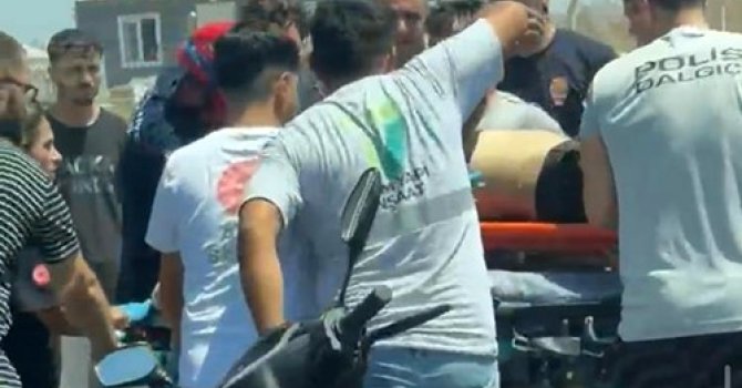 Adana’da sulama kanalına düşen kişi hastaneye kaldırıldı