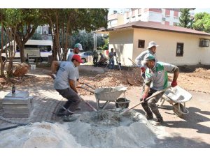 Yükseliş’in parkı daha güvenli ve konforlu hale geliyor
