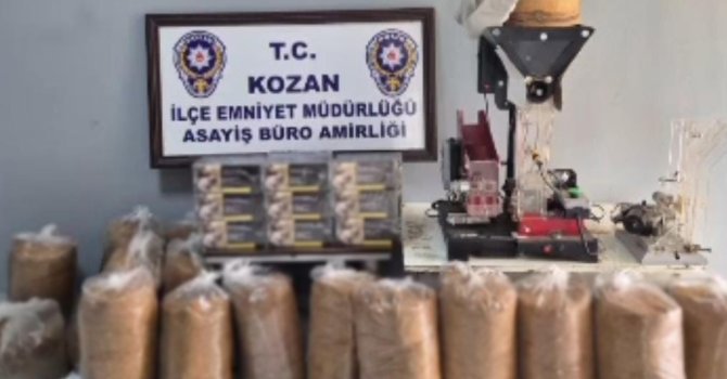 Kozan’da tütün operasyonu: 1 tutuklama