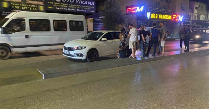 İşyeri bahçesinde mangal yakan ailenin aniden yola fırlayan 2 yaşındaki çocuğu ölümden döndü