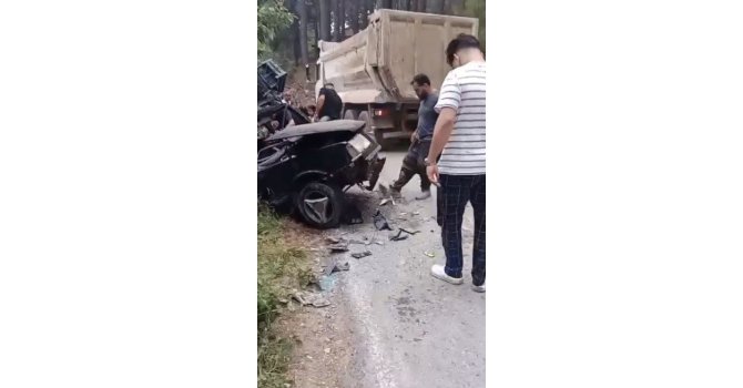 Erzin-Zorkun yayla yolunda feci kaza: 9 yaralı