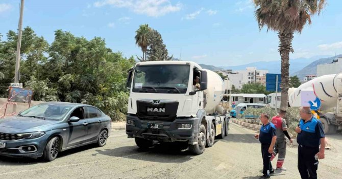 Yola beton döker mikser sürücüsüne 191 bin TL ceza