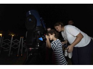 Mersinliler Perseid Meteor Yağmurunu Darısekisi’nde izledi
