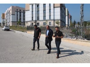 Erzin’de köy evleri ve TOKİ konutlarında inceleme gerçekleştirildi