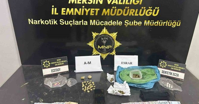 Mersin’de uyuşturucu operasyonu: 4 şüpheli tutuklandı
