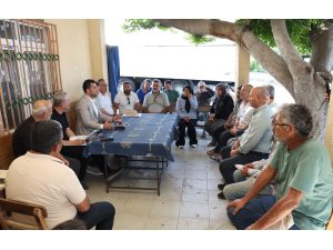 Civanyaylağı’nda tarım yolları ve sulama sorunları masaya yatırıldı