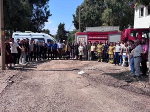 Defne İlçe Sağlık Müdürlüğü’nde yangın ve ilk müdahale eğitimi verildi