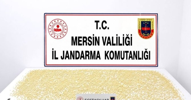 Mersin’de 3 bin 760 uyuşturucu hap ele geçirildi