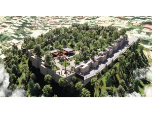 Tarihi Kahramanmaraş Kalesi restorasyonunda sona yaklaşılıyor