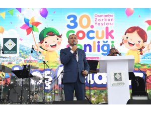 Osmaniye Zorkun Çocuk Şenliği coşkuyla sona erdi