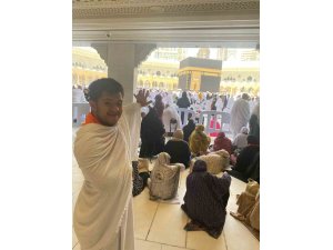 Kabe hasreti dualarla gerçeğe dönüştü