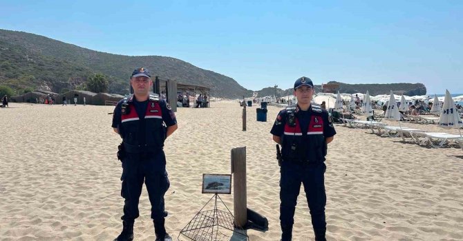 Kaş’ta Caretta Caretta yuvalama alanları jandarma korumasında