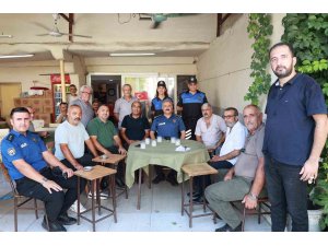 Mersin Emniyet Müdürü Aktaş, vatandaşlarla bir araya geldi