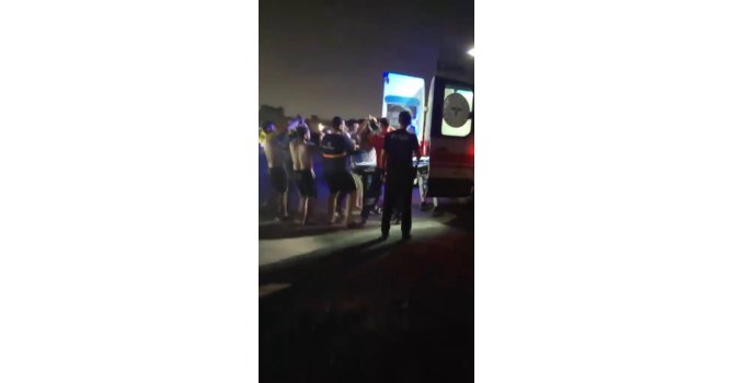 Denizde boğulma tehlikesi geçiren şahıs hastaneye kaldırıldı